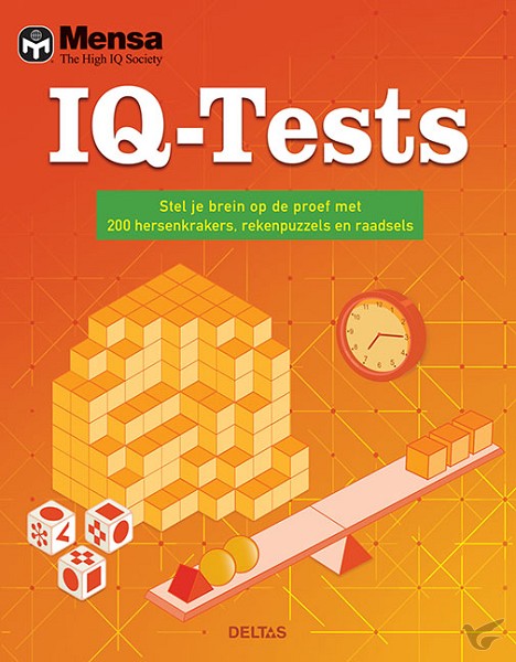 Productafbeelding: voorkant van IQ-Tests Mensa