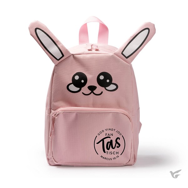 Productafbeelding: voorkant van Dierenrugtasje konijn