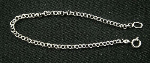 Productafbeelding: voorkant van Armband zilver jasseron 2 16cm