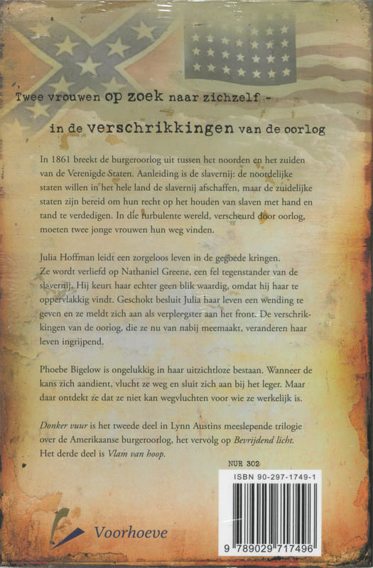 Productafbeelding: achterkant van Donker vuur