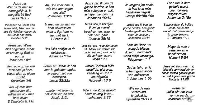 Productafbeelding: voorkant van Stickervel s3 60 teksten nbv