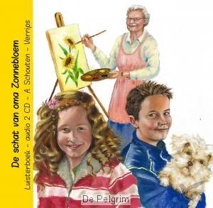 Productafbeelding: voorkant van Schat van oma zonnebloem LUISTERBOEK