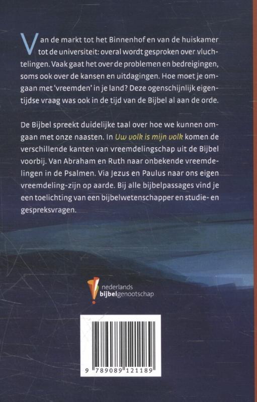 Productafbeelding: achterkant van Uw volk is mijn volk