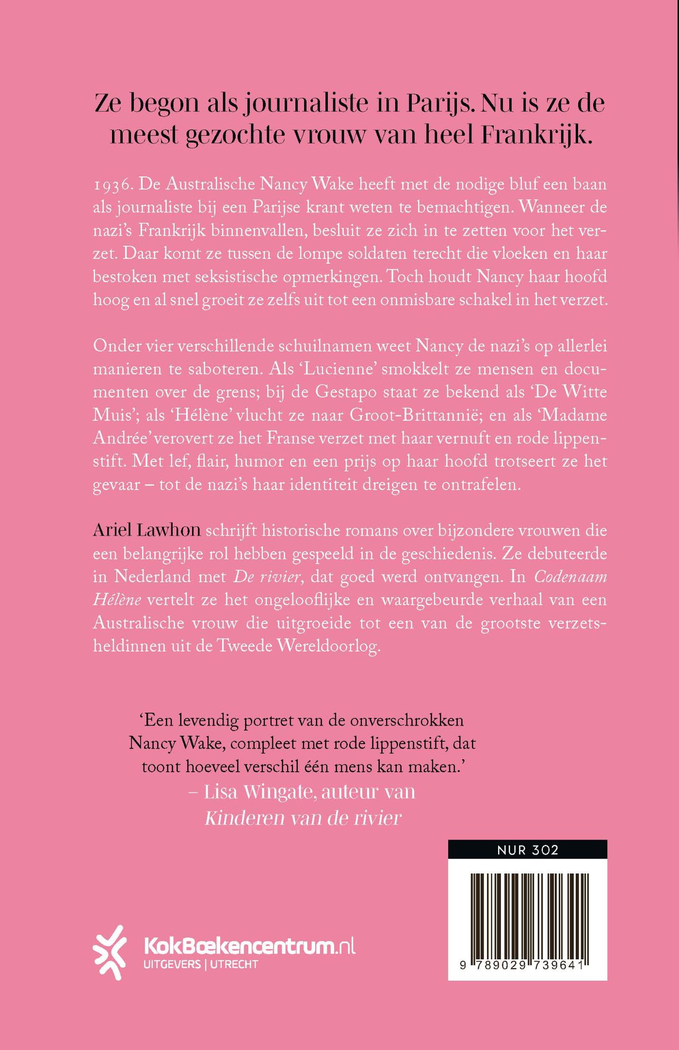 Productafbeelding: achterkant van Codenaam Hélène