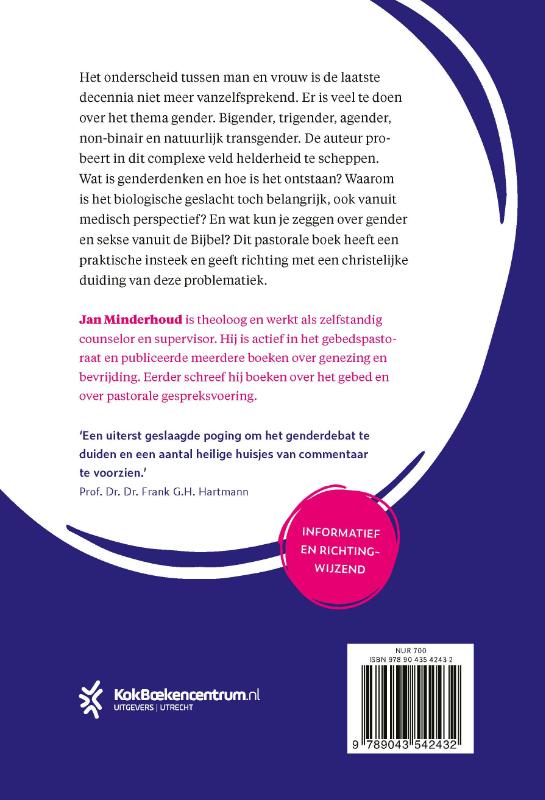 Productafbeelding: achterkant van Geloof en gender