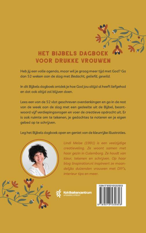 Productafbeelding: achterkant van Bedacht, geliefd, gewild