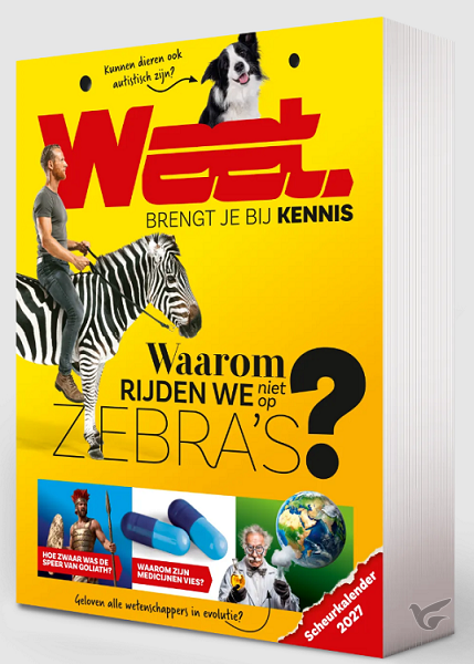 Productafbeelding: voorkant van Weet scheurkalender 2027