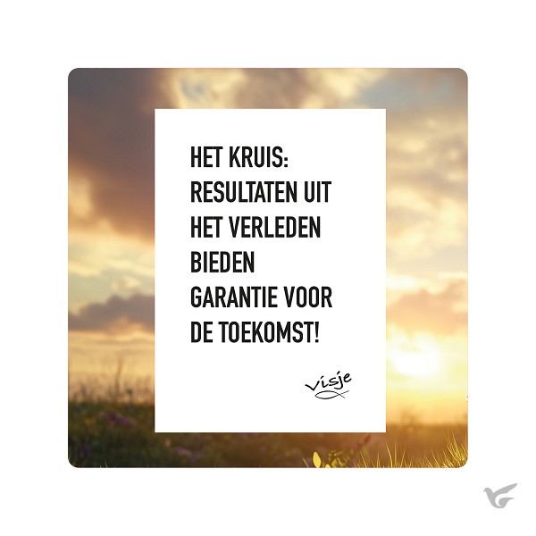 Productafbeelding: voorkant van Visje bordje Het kruis