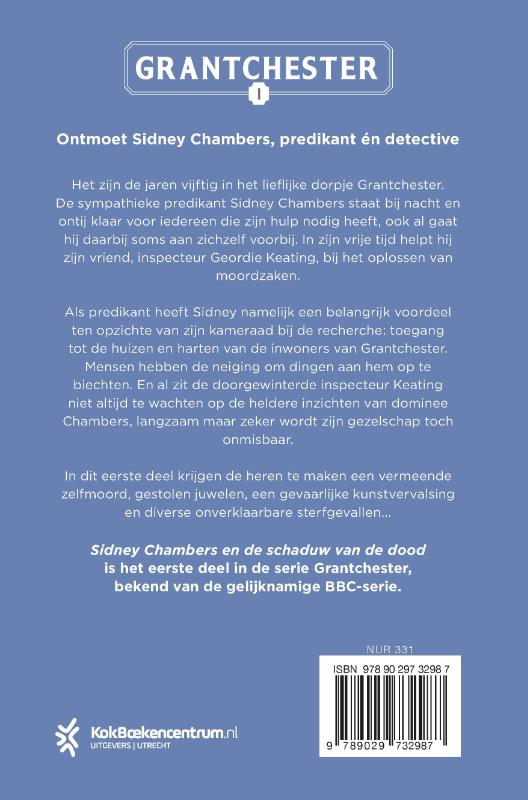 Productafbeelding: achterkant van Sidney Chambers en de schaduw van de dood
