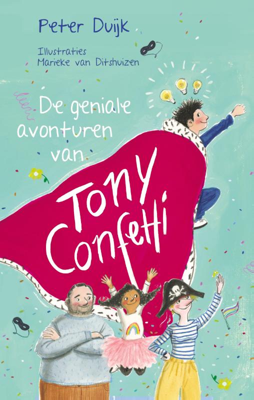 Productafbeelding: voorkant van De geniale avonturen van Tony Confetti