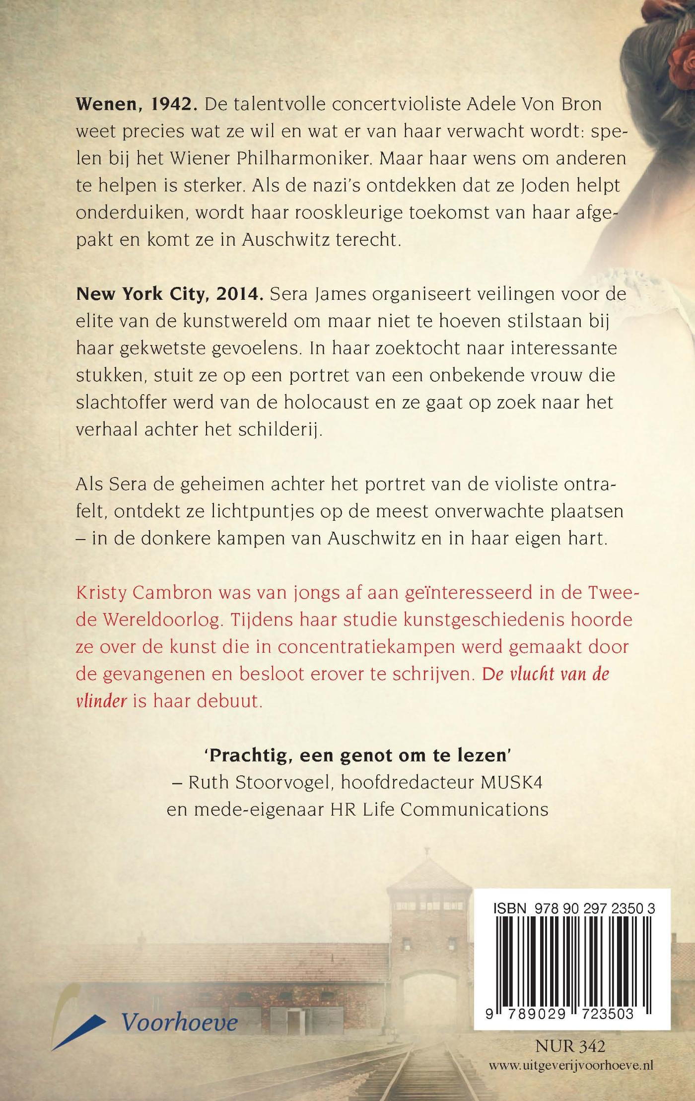 Productafbeelding: achterkant van De vlucht van de vlinder