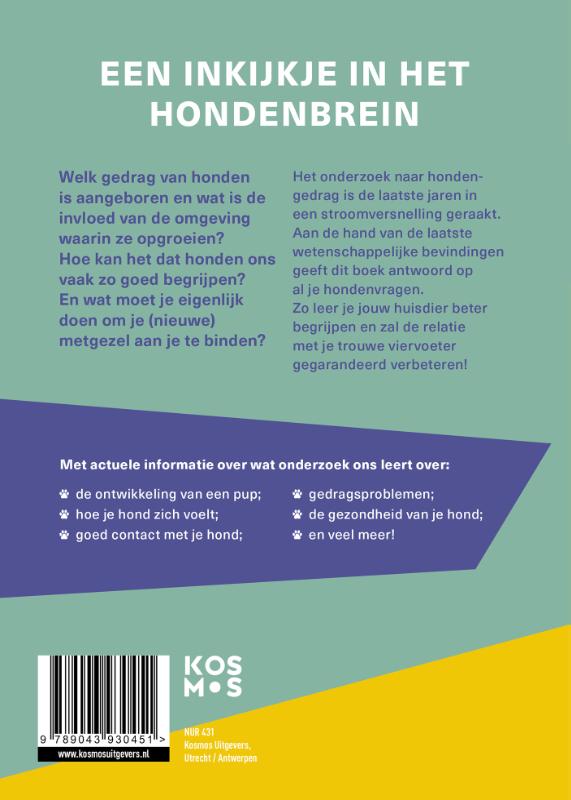 Productafbeelding: achterkant van Hoe denkt je hond?