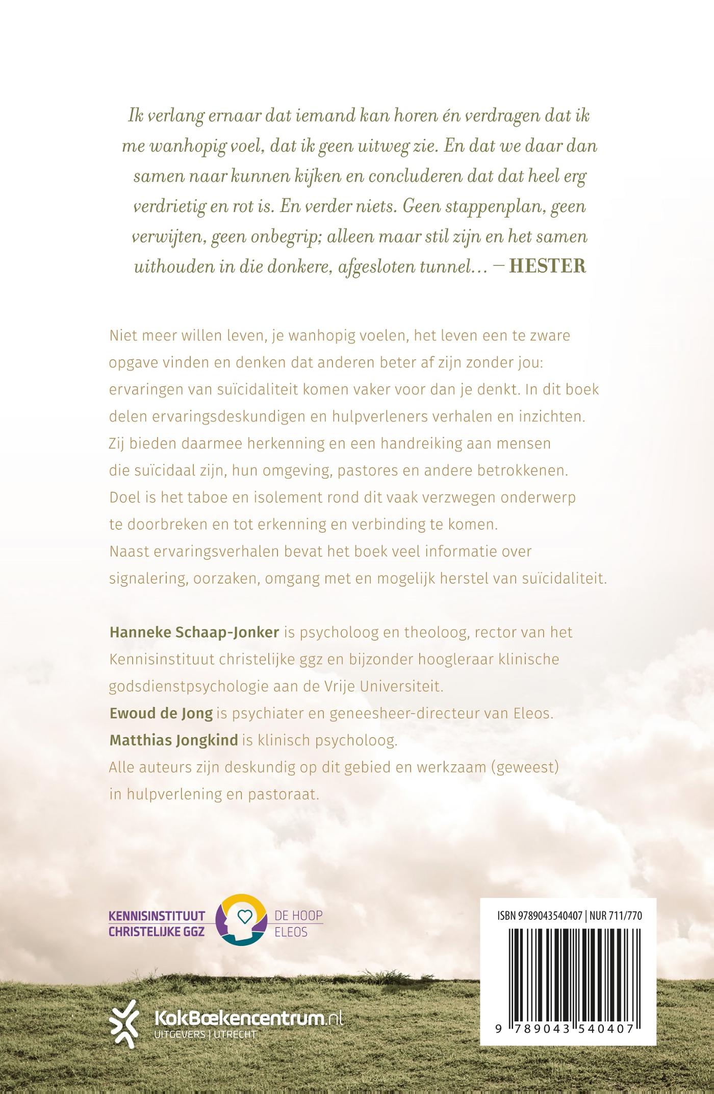 Productafbeelding: achterkant van Suïcide