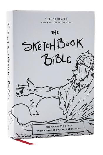 Productafbeelding: voorkant van The Sketchbook Bible NKJV: The Complete Bible with Hundreds of Illustrations NKJV