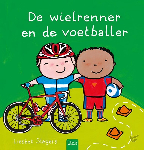 Productafbeelding: voorkant van De wielrenner en de voetballer