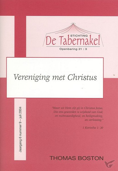 Productafbeelding: voorkant van Vereniging met Christus