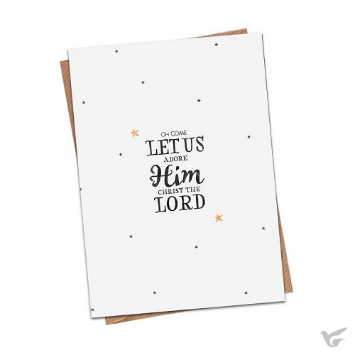 Productafbeelding: voorkant van Oh come let us adore Him