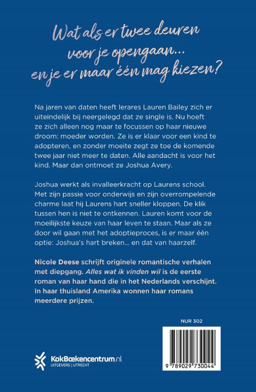 Productafbeelding: achterkant van Alles wat ik vinden wil