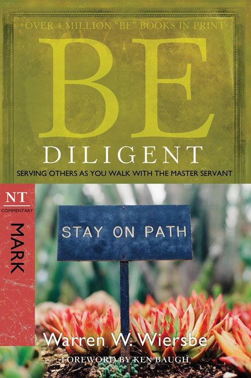 Productafbeelding: voorkant van Be Diligent (Mark) (Be Series Commentary)