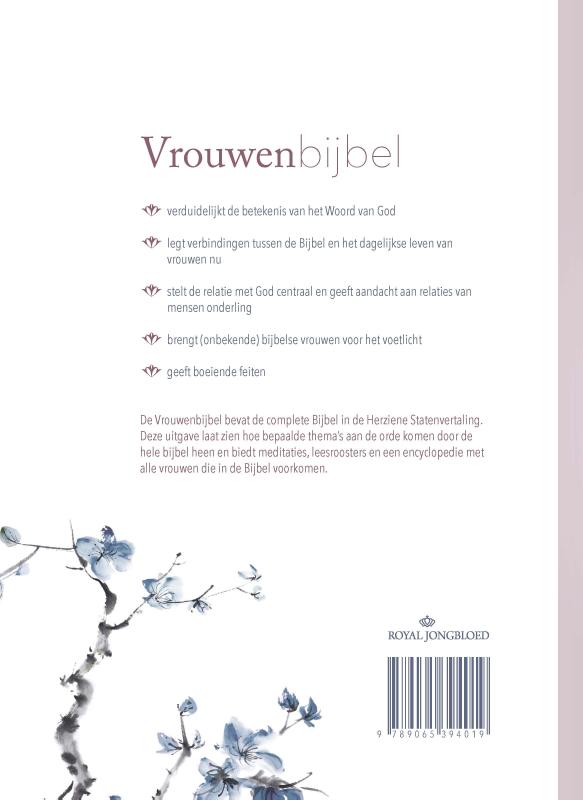 Productafbeelding: achterkant van Vrouwenbijbel
