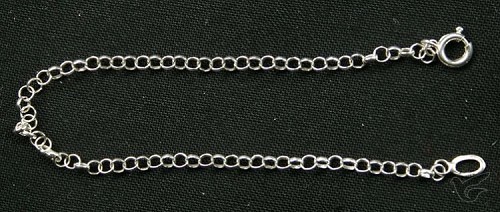 Productafbeelding: voorkant van Armband zilver jasseron 2 18cm