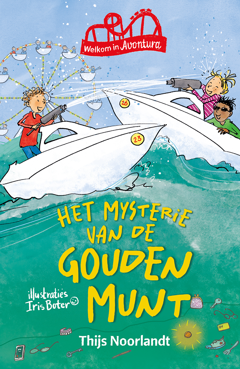Productafbeelding: voorkant van Het mysterie van de gouden munt