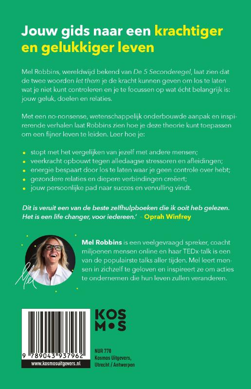 Productafbeelding: achterkant van The Let Them Theory
