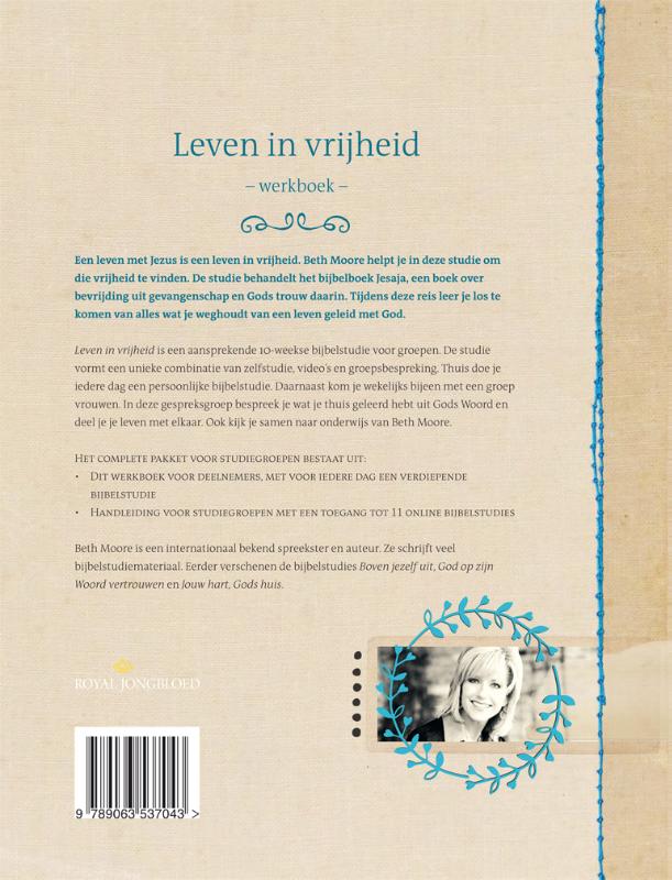 Productafbeelding: achterkant van Leven in vrijheid