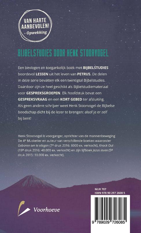 Productafbeelding: achterkant van Onderweg met Petrus