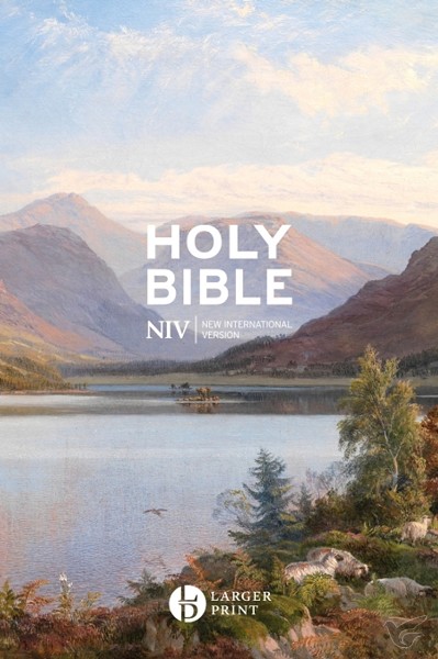 Productafbeelding: voorkant van NIV Larger Print Gift Bible