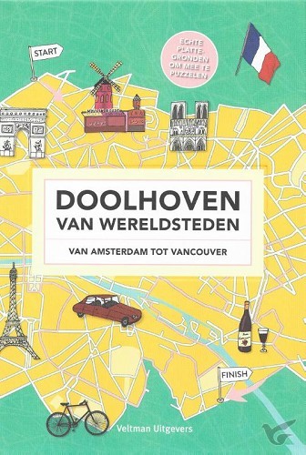 Productafbeelding: voorkant van Doolhoven van wereldsteden