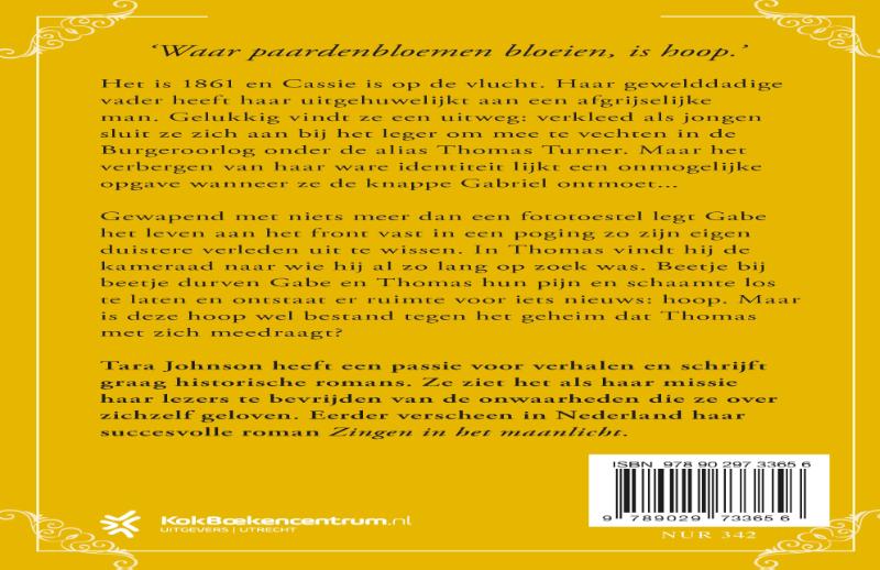 Productafbeelding: achterkant van Bidden tussen het onkruid