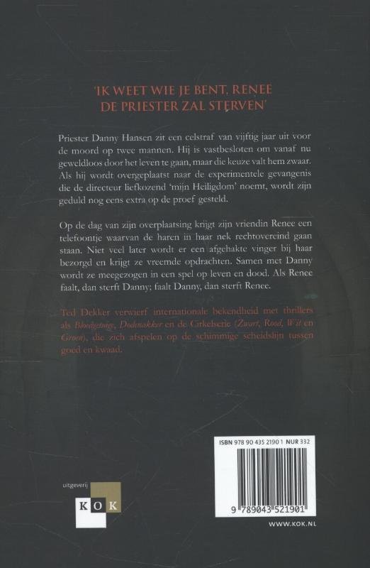 Productafbeelding: achterkant van Het heiligdom