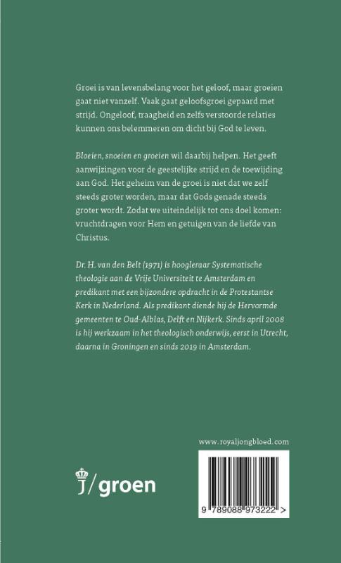 Productafbeelding: achterkant van Bloeien, snoeien en groeien