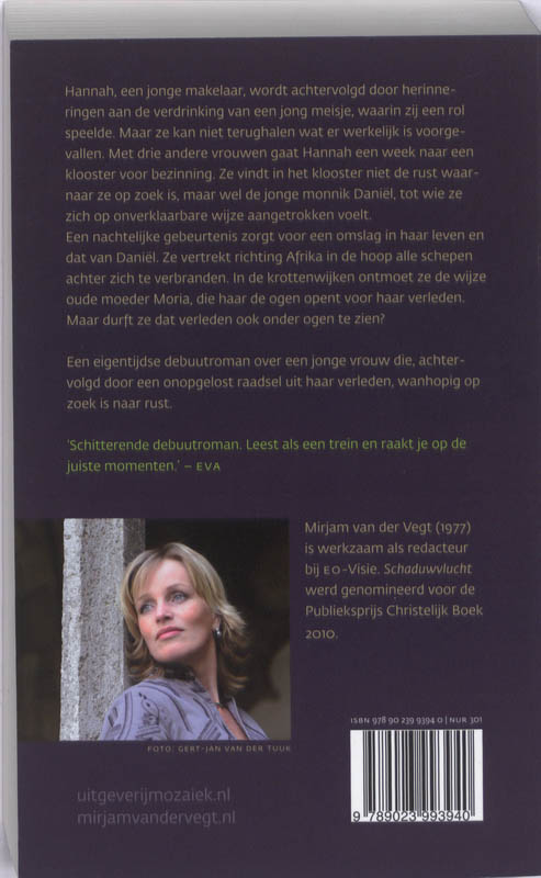 Productafbeelding: achterkant van Schaduwvlucht