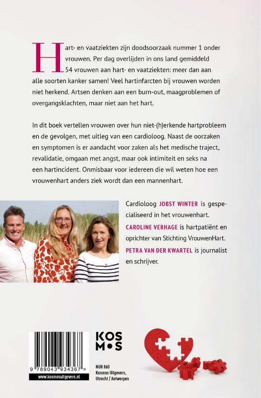 Productafbeelding: achterkant van Ook vrouwen krijgen een hartinfarct