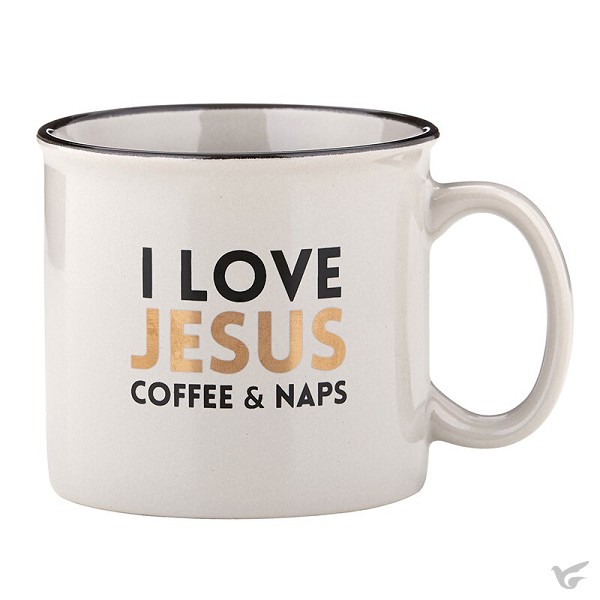 Productafbeelding: voorkant van Campfire Mug I love Jesus