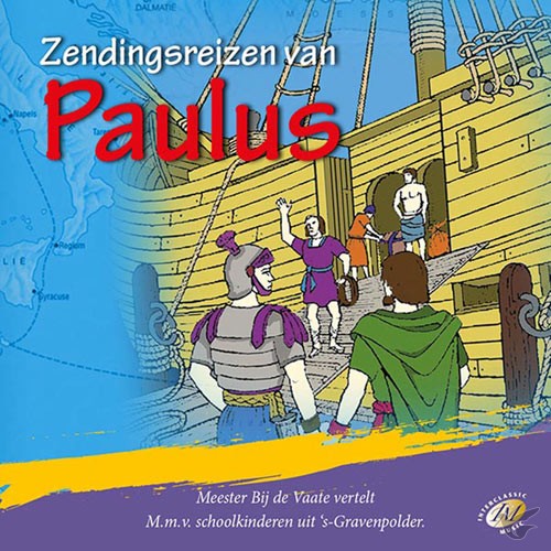 Productafbeelding: voorkant van Zendingsreizen van Paulus