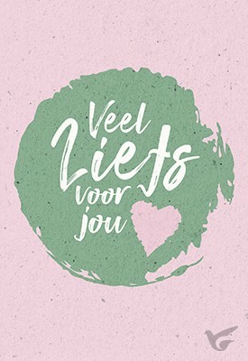 Productafbeelding: voorkant van Wenskaart veel liefs voor jou