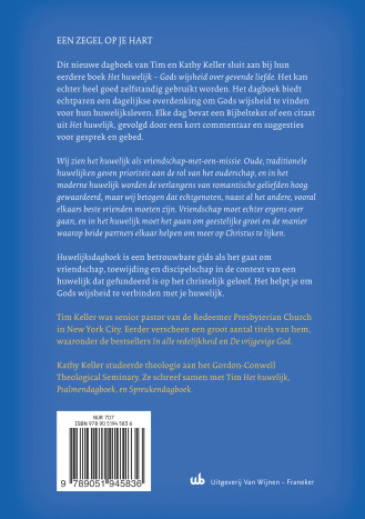 Productafbeelding: achterkant van Huwelijksdagboek