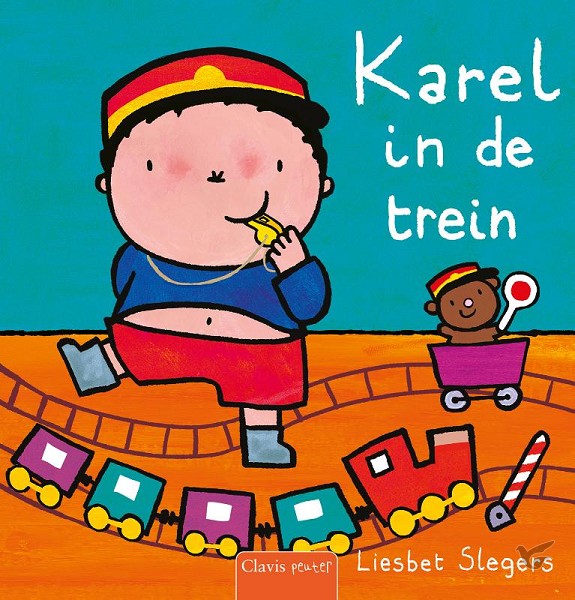 Productafbeelding: voorkant van Karel in de trein