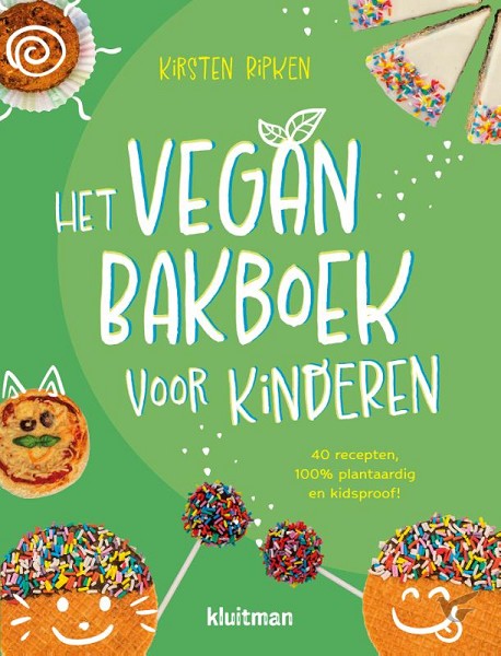Productafbeelding: voorkant van Vegan bakboek voor kinderen