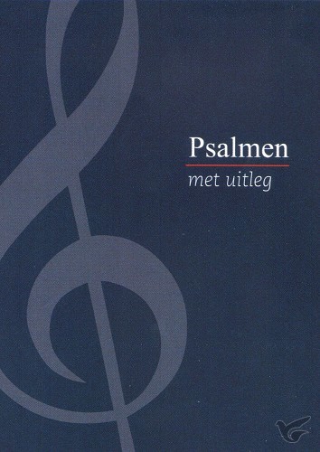 Productafbeelding: voorkant van Psalmen met uitleg blauw