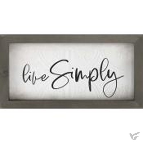 Productafbeelding: voorkant van Live simply