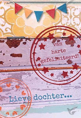 Productafbeelding: voorkant van Wenskaart loved you yesterday