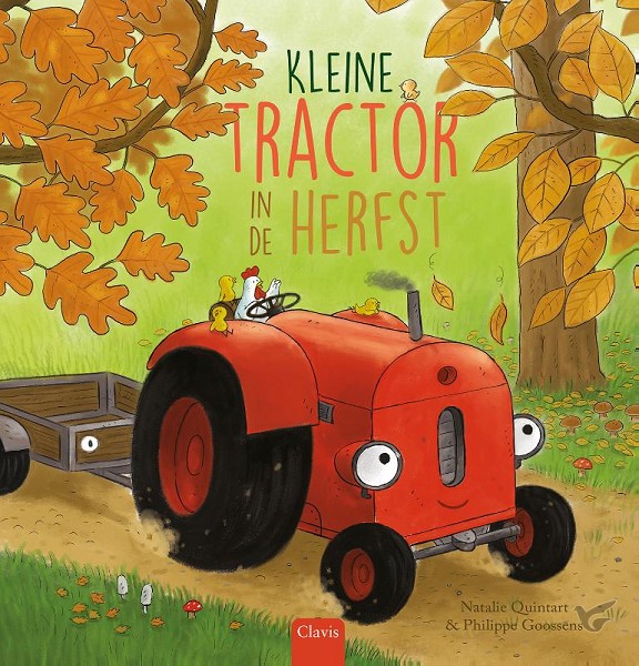 Productafbeelding: voorkant van Kleine Tractor in de herfst