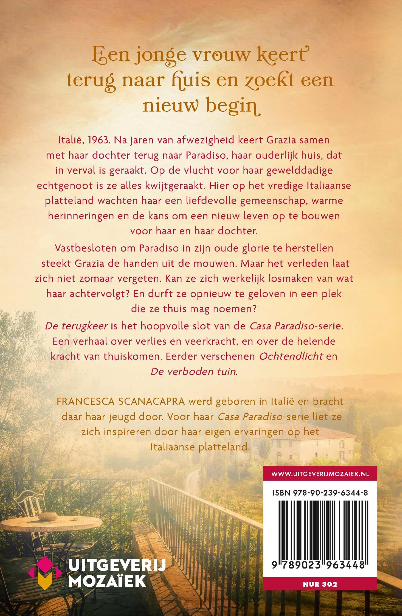 Productafbeelding: achterkant van De terugkeer