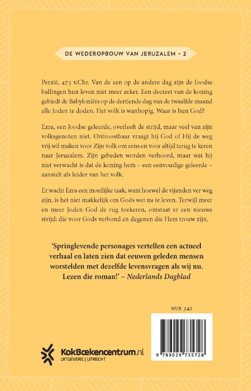 Productafbeelding: achterkant van Ezra, leid Mijn volk