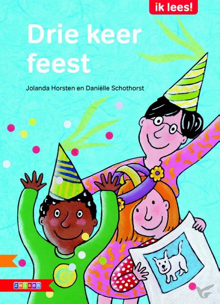 Productafbeelding: voorkant van Drie keer feest