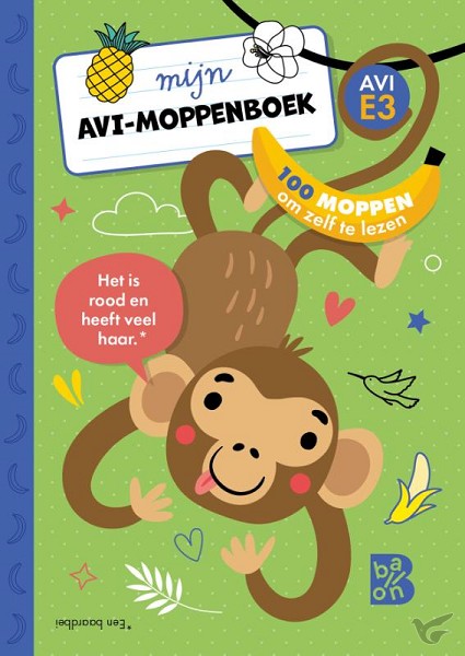 Productafbeelding: voorkant van Mijn AVI-moppenboek